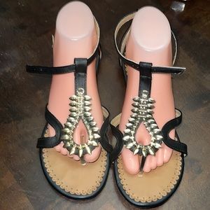 Rouge Helium Sandals
